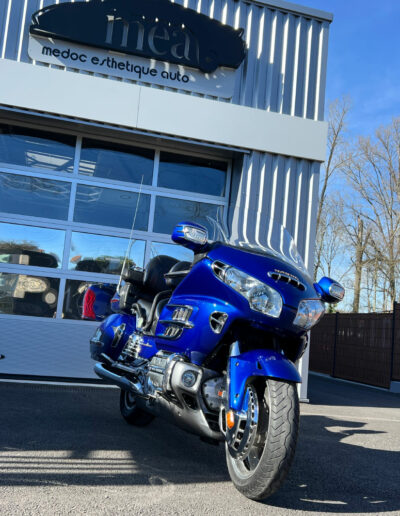 Film PPF sur face avant - Honda Goldwing